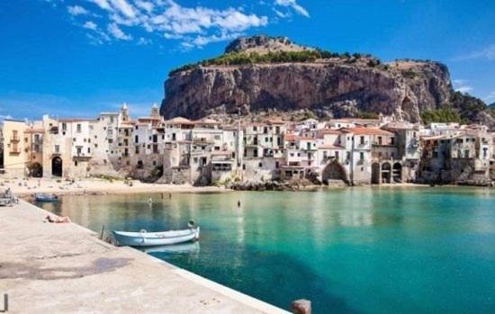 Blue Sea House Lägenhet Cefalù Exteriör bild